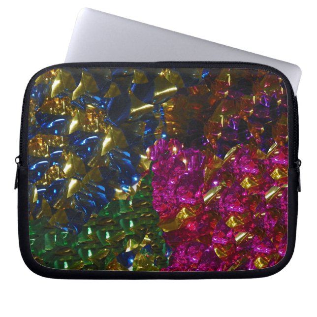 Multicolor Mix Electronics Bag Laptop Sleeve (Voorkant)