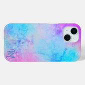 Multicolor Monogram Telefoonhoesje Case-Mate iPhone Case (Achterkant (horizontaal))