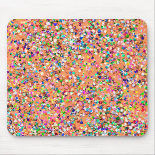 Multicolor Mosaic Modern Grit Glitter #5 Muismat