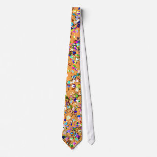 Multicolor Mosaic Modern Grit Glitter #9 Stropdas