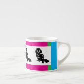 Multicolor Owl Espresso Mug (Droite)