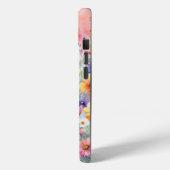 Multicolor Papillon & Fleurs iPhone / coque ipad (Verso / Gauche)