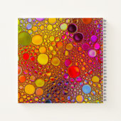 Multicolor Pattern-Notitieboek Notitieboek (Achterkant)