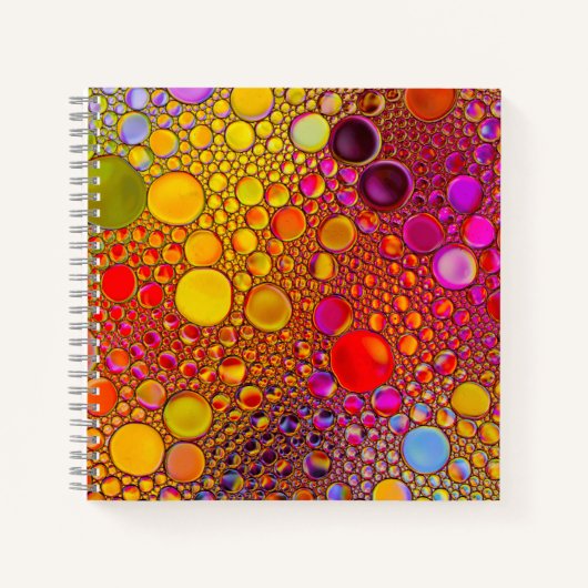 Multicolor Pattern-Notitieboek Notitieboek (Voorkant)
