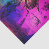 Multicolor Prism met bugs Tissuepapier (Detail)