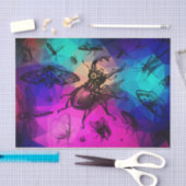 Multicolor Prism met bugs Tissuepapier (Craft)