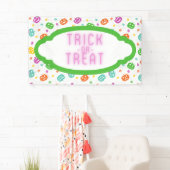 Multicolor Pumpkins Halloween Pattern Spandoek (Insitu)