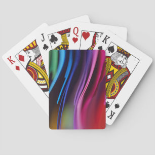 Multicolor Rainbow Fantasy Pokerkaarten