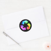 Multicolor Recycling Symbool Sticker (Envelop)