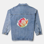 Multicolor roos denim jacket (Achterkant)