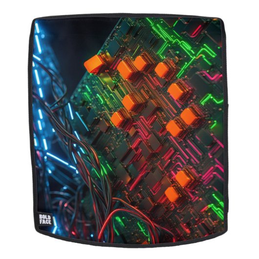 Multicolor Rugtassen (Verwijderbaar gezicht)