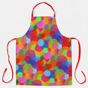 Multicolor Spots & Stippen Schort
