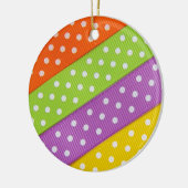 Multicolor Spotted Band Keramisch Ornament (Links)