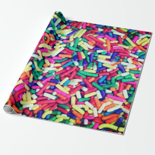 Multicolor sprinkles cadeaupapier