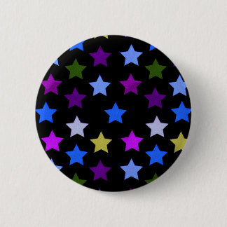 Multicolor Star Pattern-badge/Button Ronde Button 5,7 Cm