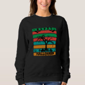 Multicolor Stripe begraafplaats met vleermuizen en Trui (Voorkant)