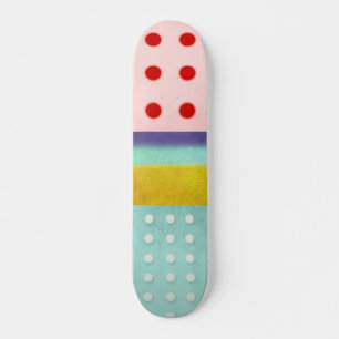 Multicolor Stripe Schaats Board Skateboard