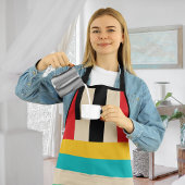 Multicolor Stripe Stripes Schort