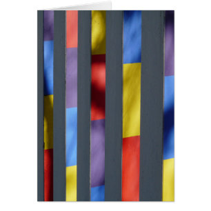 Multicolor Striped Artistic Cloth