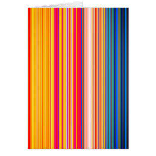 Multicolor Striped Pattern