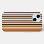 Multicolor Striped Pattern Case-Mate iPhone Case (Achterkant (horizontaal))