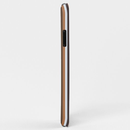 Multicolor Striped Pattern iPhone Case (Achterkant/rechts)