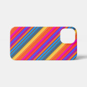 Multicolor Striped Pattern iPhone Hoesje (Achterkant horizontaal)