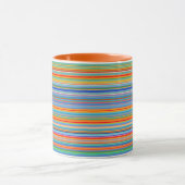 Multicolor Striped Pattern Mok (Midden)