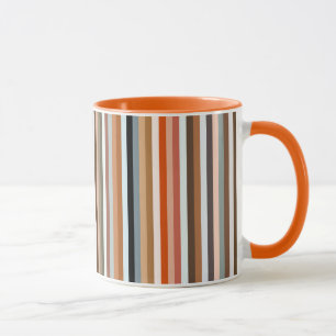 Multicolor Striped Pattern Mok