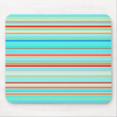 Multicolor Striped Pattern Muismat (Voorkant)