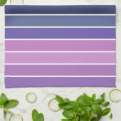 Multicolor Striped Pattern Theedoek (Gevouwen)