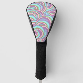 Multicolor Swirls Pattern Golfheadcover