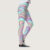 Multicolor Swirls Pattern Leggings (Rechts)