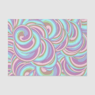 Multicolor Swirls Pattern Tissuepapier