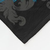 Multicolor Tattoo Angel Wings Fleece Deken (Hoek)