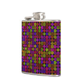 Multicolor textuur heupfles (Links)