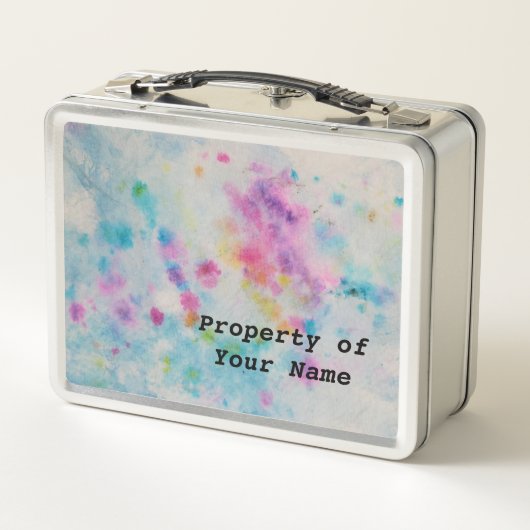 Multicolor Tie Dye Design (Achterkant)