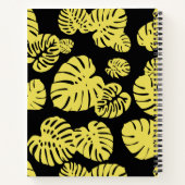 Multicolor tropische bladeren 7 notitieboek (Achterkant)