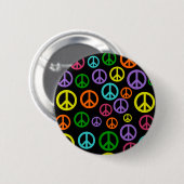 Multicolor Vredessignalen Ronde Button 5,7 Cm (Voorkant /achterkant)