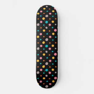 Multicolor Waterverf Stippen 2 Skateboard