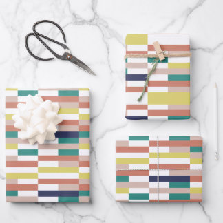 Multicolor-wikkelvellen van papier, vellen 3