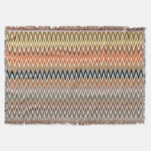 Multicolor Zigzag Pattern Deken (Voorkant)