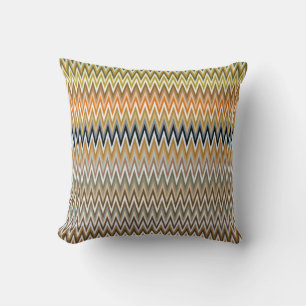 Multicolor Zigzag Pattern Kussen
