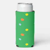 Multicolorcirkels op groen (Seltzer Voorkant)