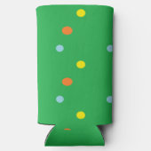 Multicolorcirkels op groen (Achterkant)
