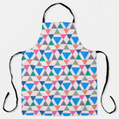 Multicolordriehoek Schort (Voorkant)