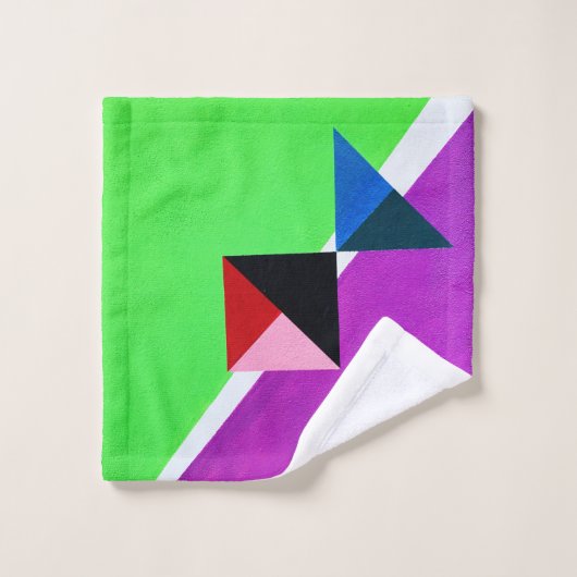 Multicolore (Gant de toilette)