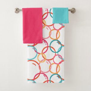 Multicolore Fun Modern Bubble Motif