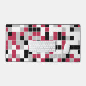 Multicolore Magenta Black Géométrique (Clavier et souris)