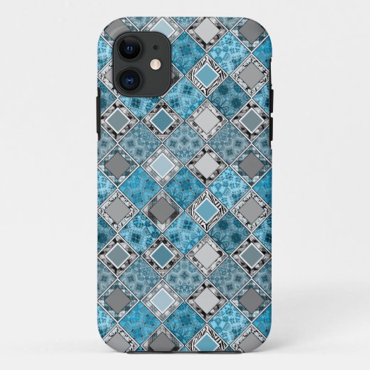 Multicolore, rustique, patchwork, Coque de patchwo (Dos)